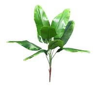 Buhdjfnke Plantas Artificiales Hojas Tropicales Banana Tree Faux Palm Leaf of Plant Hojas Falsas Interior Exterior JardíN DecoracióN de la Boda