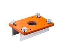 Buhdjfnke Plantilla de Radio de Esquina Redondeada para Carpintería. Guía Ergonómica para Fresadora. Guía de Herramientas para Ranurar de Tablero Ajustable A.