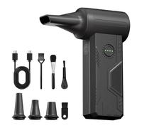 Buhdjfnke Plumero Eléctrico Inalámbrico con Motor Sin Escobillas, Ventilador Turbo, Soplador de Polvo Ajustable de 4 Velocidades para Limpiar PC, Portátiles, Coche y Hogar.