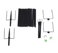 Buhdjfnke Postes de Luces de Cadena Postes de Luces de Cadena para Jardín Postes de Luces de Cadena para Exteriores Postes de Luces de Jardín de Alta Resistencia