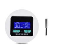 Buhdjfnke Probador de temperatura de control de temperatura, monitor de temperatura, cable de sonda impermeable de alta precisión