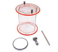 Buhdjfnke Pulidora de Tambor KT6808 para Joyería de Nogal, y Plata, Pulido, Rectificado y Limpieza de Monedas Antiguas.