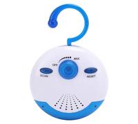 Buhdjfnke Radio de Ducha Impermeable, Mini Radio FM Portátil con Altavoz Incorporado para Baño, Cocina, Navegación, Senderismo, Altavoz de Ducha