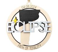 Buhdjfnke Recuerdos de Eclipse Solar 2024, Accesorios de Decoración de Fiesta Para Eclipse Solar 2024, Recuerdo Del Eclipse Solar, Duradero