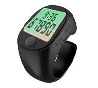 Buhdjfnke Reloj Digital Estático Resistente Al Agua para Recordatorio de la Hora de Oración, Color Negro
