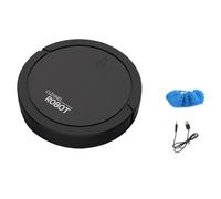 Buhdjfnke Robot Barredor Inteligente Fregadora en Seco y Húmedo Recargable Fregadoras Robot Limpiador Doméstico - A