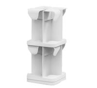 Buhdjfnke Soporte de Doble para Vasos de Agua, Dispensador de Agua Montado, Estante de Almacenamiento, Organizador de Refrigerador, Organizador de Encimera de Cocina B