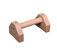 Buhdjfnke Soporte para Flexiones, Barras de Flexión de Madera, Base Antideslizante, Equipo de Entrenamiento en Casa, Soportes de para Entrenamiento de Fuerza, 25CM