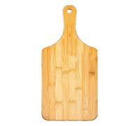 Buhdjfnke Tabla de cortar de bambú con tabla de servir de bambú, de cortar para pizza, verduras, carne A