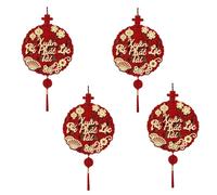 Buhdjfnke Texto vietnamita Decoración Festival de Colgante Decoración de Año Salón Lazo Colgante Año
