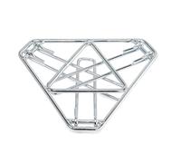 Buhdjfnke Trípode para Acampar con Soporte para Parrilla para Fogata Al Aire Libre con Patas Plegables, Trípode para Cocinar en Rack para Campamento, Accesorios de Cocina para Acampar