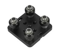 Buhdjfnke V-Slot Juego de placas de pórtico de perfiles de aluminio 2020 Placa deslizante especial con rodillo para piezas de impresora 3D B