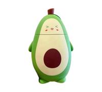 Buhdjfnke Vaso de Aguacate Portátil con Cuerda de Transporte para Estudiantes, de Agua con Aislamiento de Doble Capa, Regalo, Botella de Agua Potable, Corazón de Niña, D