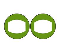 Buhdjfnke Vela para Kayak Verde, Tabla de de PVC, Vela para Kayak, Vela A Favor del Viento, Tabla de con Forma de Vela