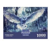 búho 1000 Pieces Jigsaw Puzzles For Adults Family Challenge Toys Stress Relieving Entertainment Cultivate The Spirit of Teamwork for Men, Women, Elders, Seniors 70x50cm/1000pcs