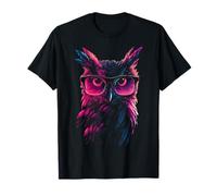 Búho Animal Love Art Gafas Hombre Vida Silvestre Bird Graphic Forest Camiseta