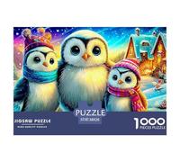 búho Arco Iris Puzzle para Adultos Desafío Multicolor De Alta Complejidad - El Regalo Navideño Ideal para Un Público Amplio: Mujeres, Hombres, Adultos Y Niños 14+ 38x26cm/1000pcs