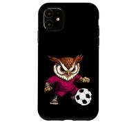 Búho - Búho de fútbol Carcasa para iPhone 11