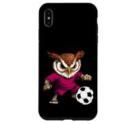 Búho - Búho de fútbol Carcasa para iPhone XS Max