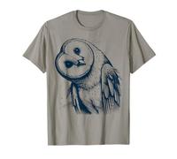 Búho Confundido - Búho Divertido de Cabeza torcida Camiseta