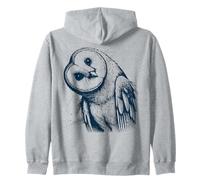 Búho Confundido - Búho Divertido de Cabeza torcida Sudadera con Capucha