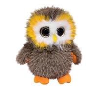 Búho de peluche con ojos grandes y lindos búhos de peluche, peluche suave, muñeca infantil de alta calidad con tacto cómodo para decoración de habitaciones infantiles, cumpleaños, fiestas
