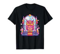 Búho En Portal Cósmico Ilustración Camiseta
