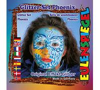Búho Espejo purpurina Juego Phoenix, 6 unidades)