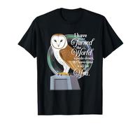 Búho, he puesto el mundo patas arriba Camiseta