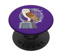 Búho, he puesto el mundo patas arriba PopSockets PopGrip Adhesivo