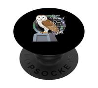 Búho, he puesto el mundo patas arriba PopSockets PopGrip Adhesivo