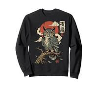 Búho Japonés Naturaleza Vida Silvestre Sudadera