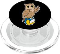 Búho Juega Voleibol PopSockets PopGrip para MagSafe