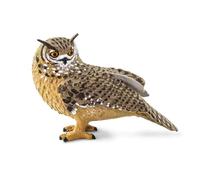 Búho Real 7.6cm| Figura de Ave | No tóxico y libre de BPA | Apto para Niños de 3+ | Safari Ltd