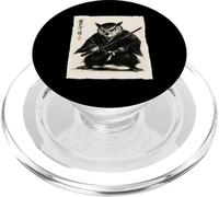 Búho Samurai Japonés Guerrero Cultura Anime Japón PopSockets PopGrip para MagSafe