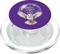 Búho, yo muevo las estrellas por nadie PopSockets PopGrip para MagSafe