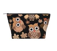 Búhos, Bolsa de artículos de tocador Bolsa de Maquillaje Bolsa de cosméticos Bolsa de artículos de tocador de Viaje portátil