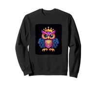 Búhos del Reino con traje de corona Sudadera