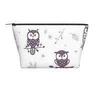 Búhos Lindos de la Historieta, Bolsa de artículos de tocador Bolsa de Maquillaje Bolsa de cosméticos Bolsa de artículos de tocador de Viaje portátil
