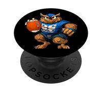 Búhos Rugby PopSockets PopGrip Adhesivo