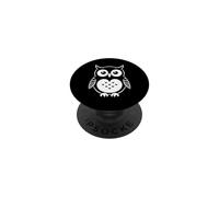 Búhos Sencillos pájaros Lindos Mochuelo PopSockets PopGrip Adhesivo
