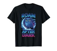 Búhos vagabundos nocturnos para observadores de aves de búho nocturno Camiseta