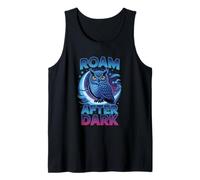 Búhos vagabundos nocturnos para observadores de aves de búho nocturno Camiseta sin Mangas