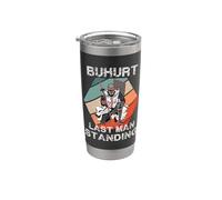 Buhurt - Figura decorativa, diseño de Buhurd Ritter Turnier Vaso térmico de acero inoxidable de doble pared