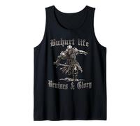 Buhurt T Motivo Hema Turnei justas Caballero Bouhourt Camiseta sin Mangas
