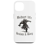Buhurt T Motivo Hema Turnei justas Caballero Bouhourt Carcasa para iPhone 13