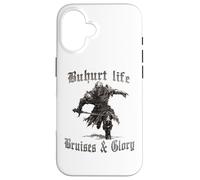 Buhurt T Motivo Hema Turnei justas Caballero Bouhourt Carcasa para iPhone 16