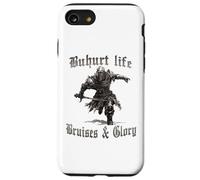 Buhurt T Motivo Hema Turnei justas Caballero Bouhourt Carcasa para iPhone SE (2020) / 7/8