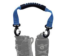 Buhygn Correa para Transporte de esquí,Correas para portabotas de esquí - Correa de Transporte Multifuncional para Patines | Correas portátiles para portaesquís para Patines de Hielo y Snowboard,