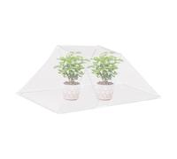 Buhygn para plantas de jardín, sombrilla de malla plegable, cubierta de protección de plantas, para jardín, cama elevada, invernadero, patio, balcón, patio, césped, granja,